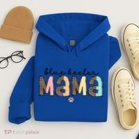 Blue Heeler Mama Mom Blue Australian Cattle Dog Gift Hoodie thumb 4