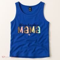 Blue Heeler Mama Mom Blue Australian Cattle Dog Gift Tank Top thumb 2