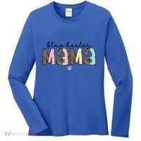 Blue Heeler Mama Mom Blue Australian Cattle Dog Gift Women's Long Sleeve Shirt thumb 0