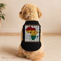 Black History Month Dream Like African Leader Doggie Tank thumb 2