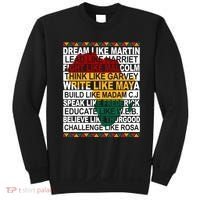 Black History Month Dream Like African Leader Sweatshirt thumb 0