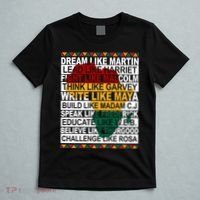 Black History Month Dream Like African Leader T-Shirt thumb 5