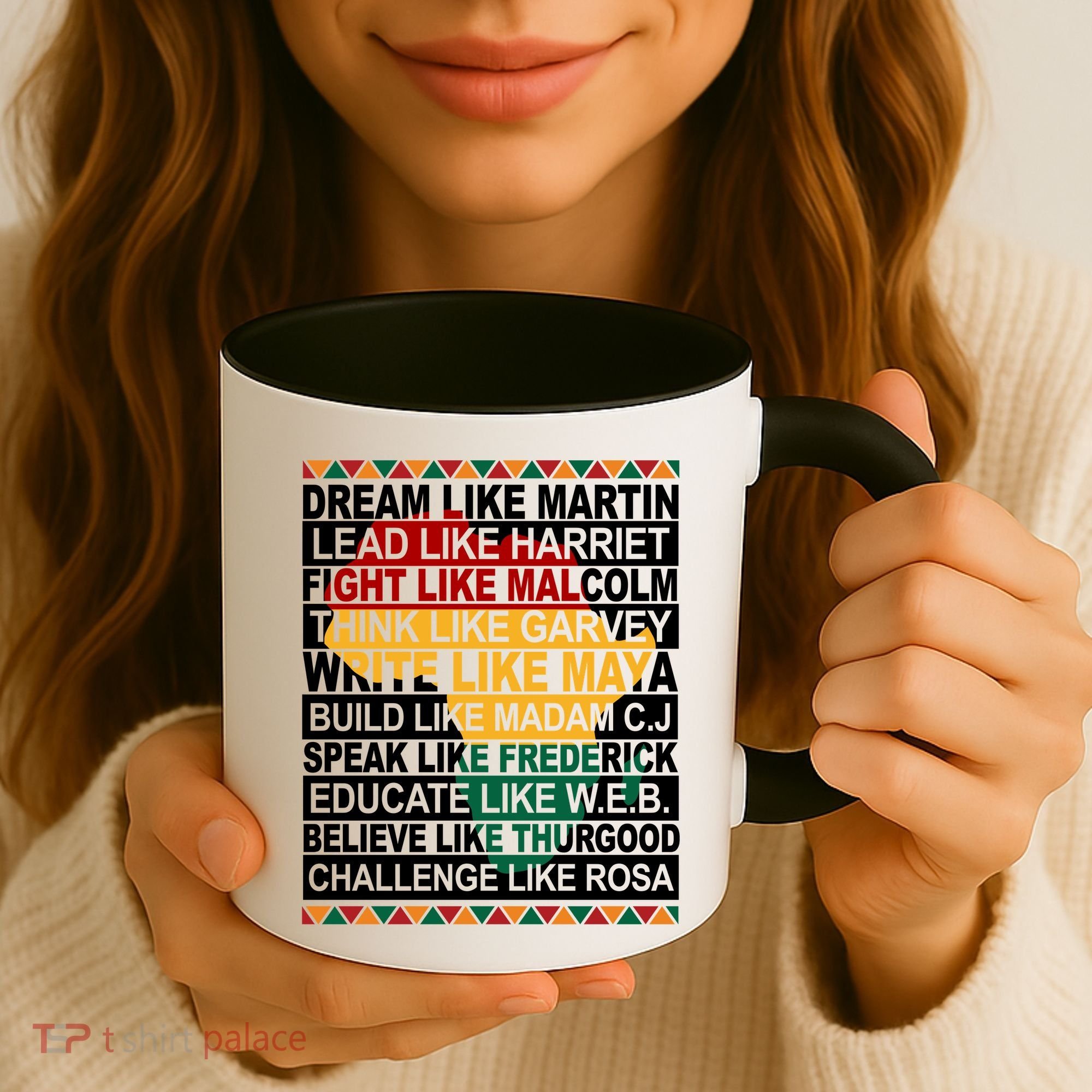 Black History Month Dream Like African Leader Coffee Mug