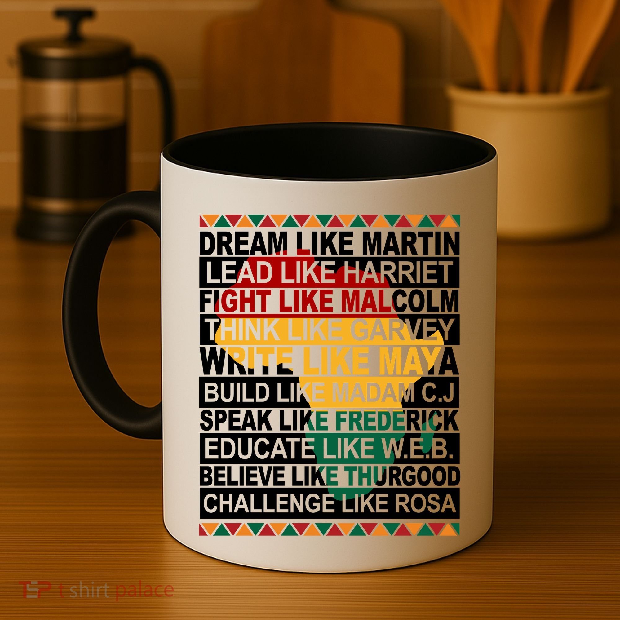 Black History Month Dream Like African Leader Coffee Mug