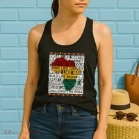Black History Month Dream Like African Leader Women's Tank Top thumb 2