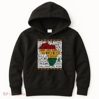 Black History Month Dream Like African Leader Kids Hoodie thumb 0