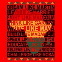 Black History Month Dream Like African Leader Santa Hat thumb 1