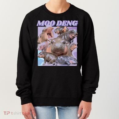 Baby Hippo Moo Deng Women's Sweatshirt