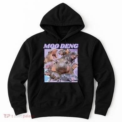 Baby Hippo Moo Deng Hoodie