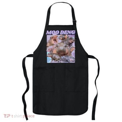 Baby Hippo Moo Deng Apron