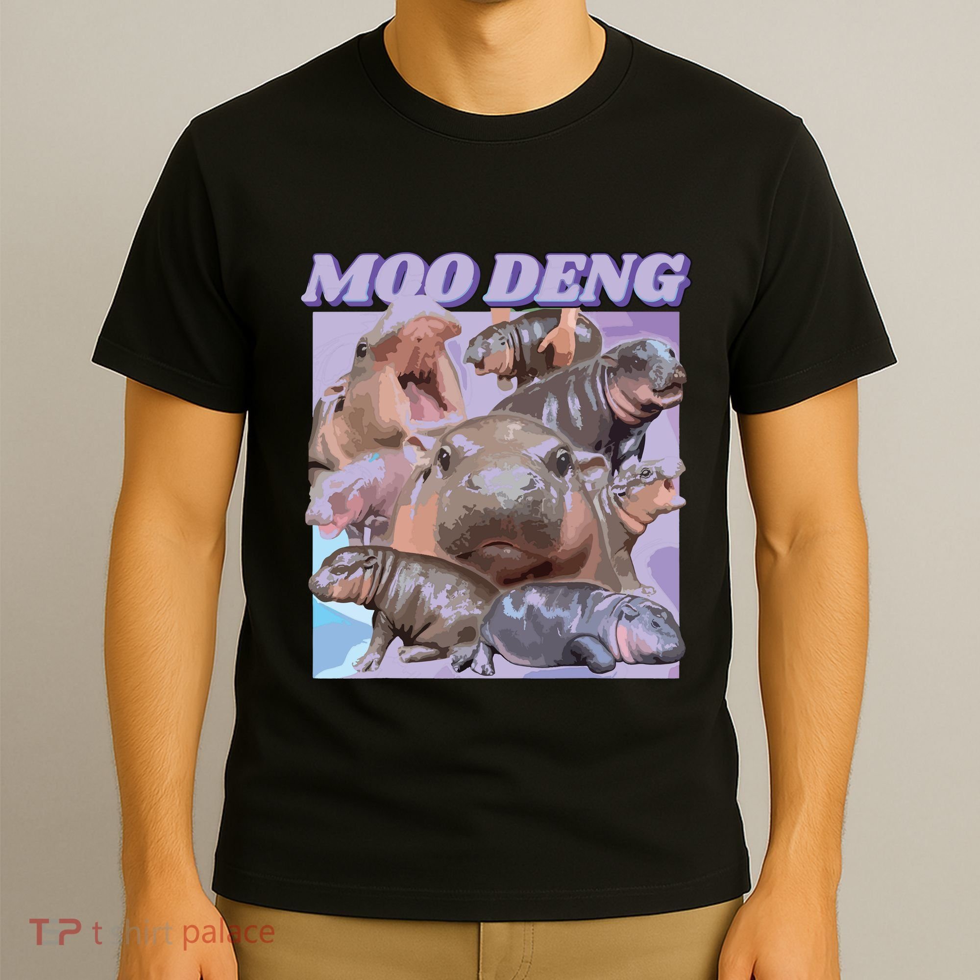 Baby Hippo Moo Deng T-Shirt