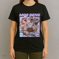 Baby Hippo Moo Deng T-Shirt thumb 4