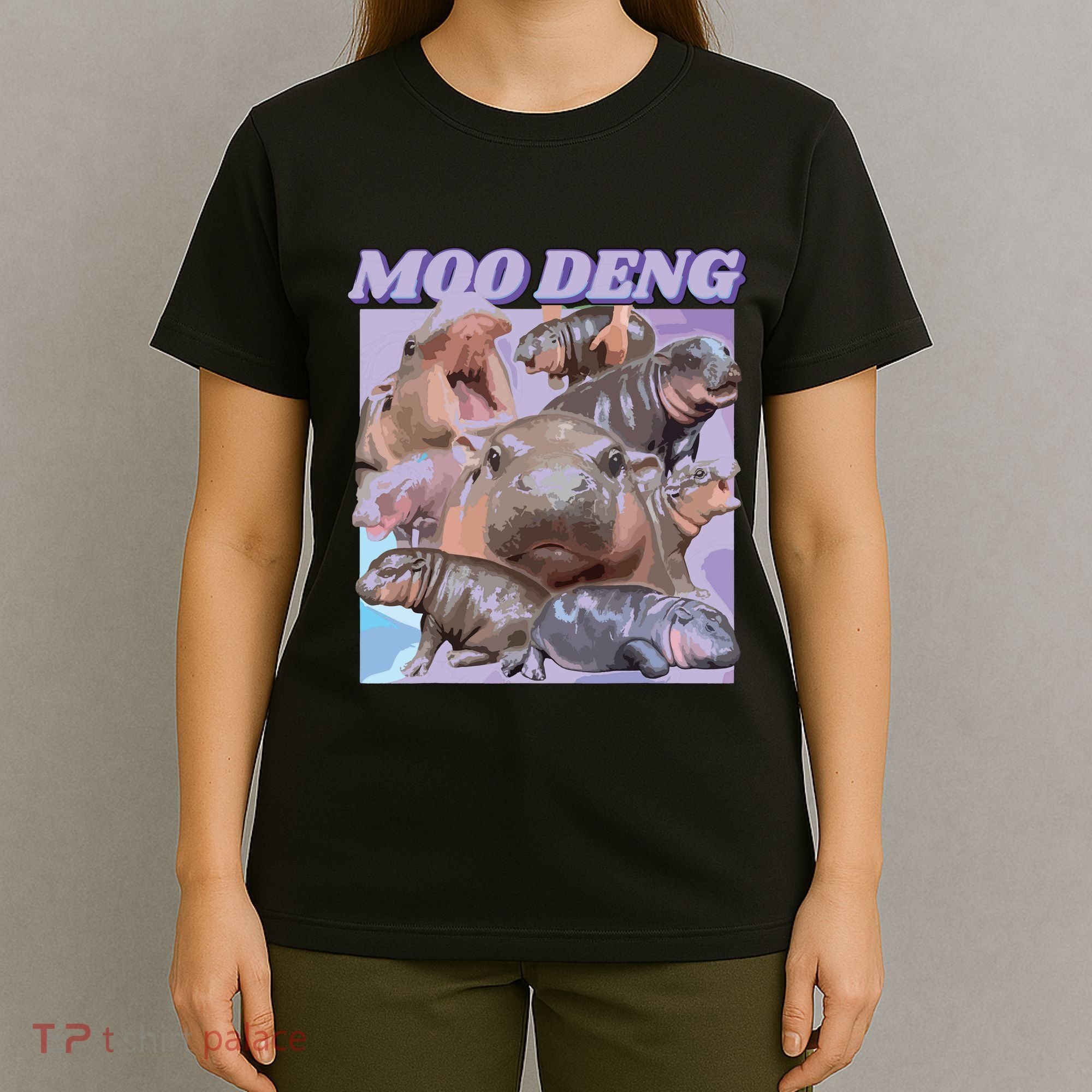 Baby Hippo Moo Deng T-Shirt