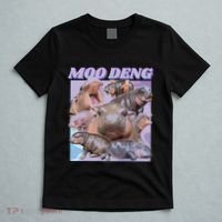 Baby Hippo Moo Deng T-Shirt thumb 5