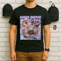 Baby Hippo Moo Deng T-Shirt thumb 6
