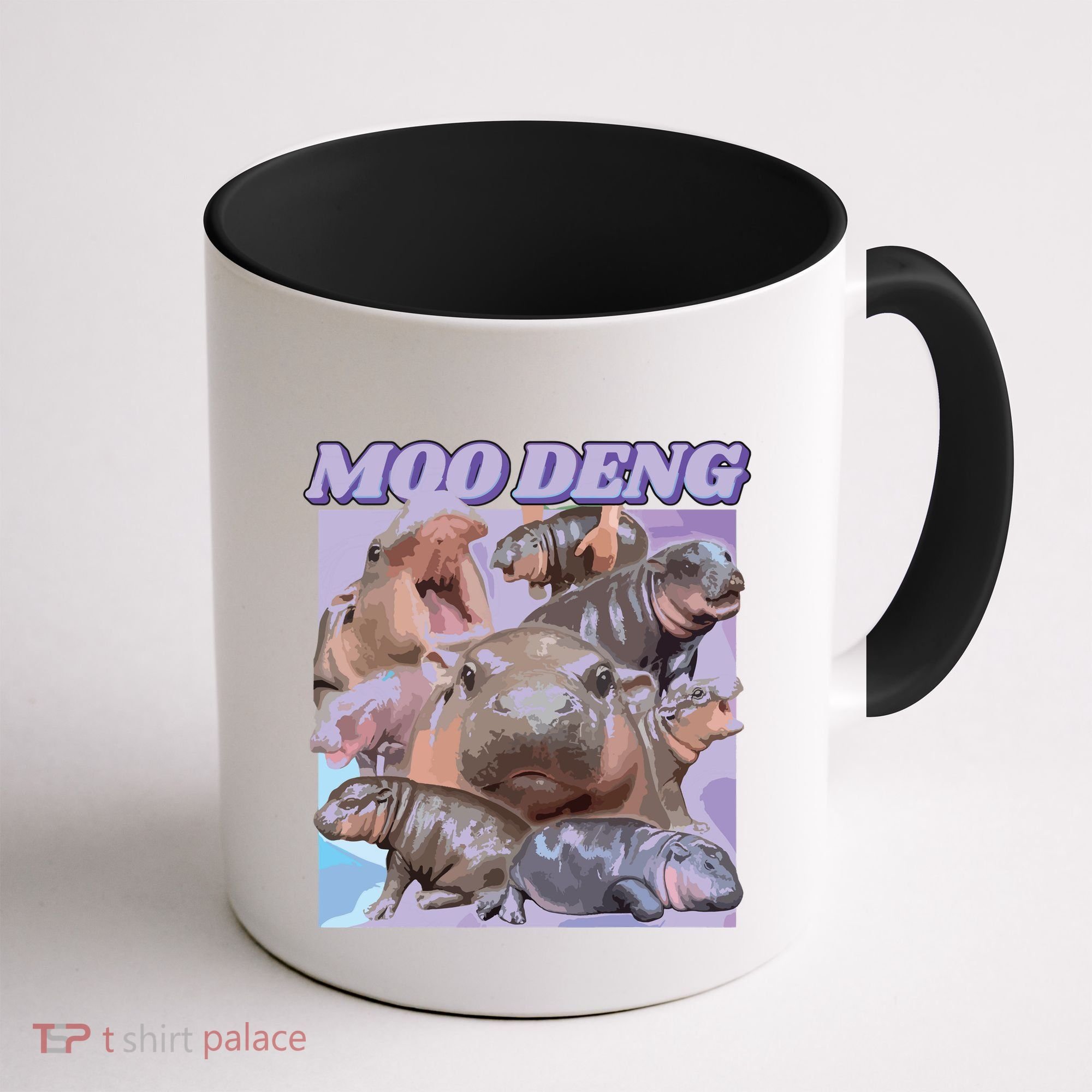 Baby Hippo Moo Deng Coffee Mug