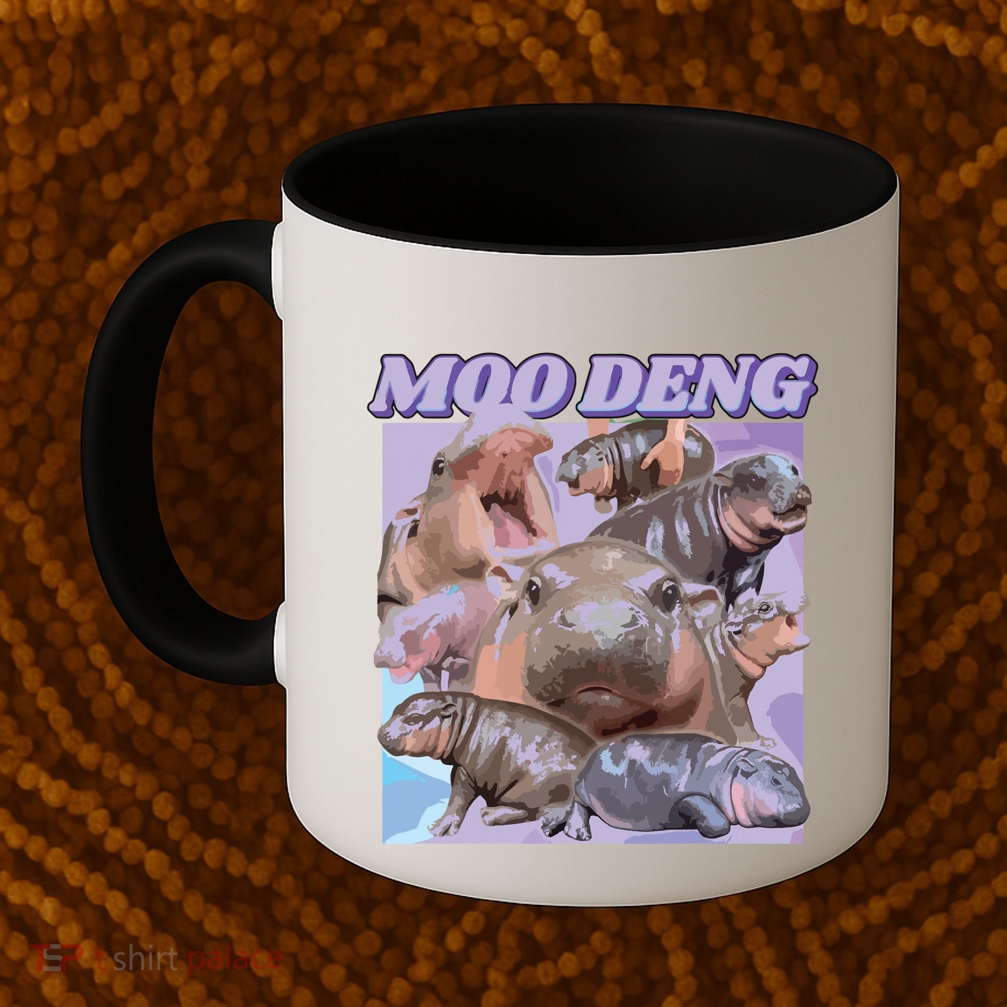 Baby Hippo Moo Deng Coffee Mug