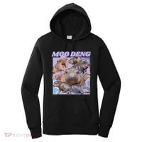 Baby Hippo Moo Deng Women's Hoodie thumb 0