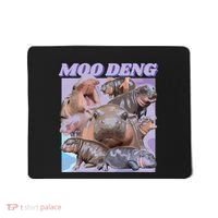 Baby Hippo Moo Deng Mousepad thumb 0