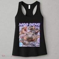Baby Hippo Moo Deng Women's Tank Top thumb 3