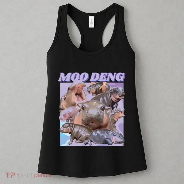 Baby Hippo Moo Deng Women's Tank Top