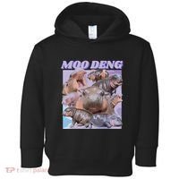 Baby Hippo Moo Deng Toddler Hoodie thumb 0