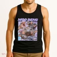 Baby Hippo Moo Deng Tank Top thumb 3