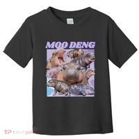 Baby Hippo Moo Deng Toddler T-Shirt thumb 0
