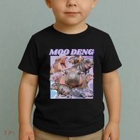 Baby Hippo Moo Deng Toddler T-Shirt thumb 2