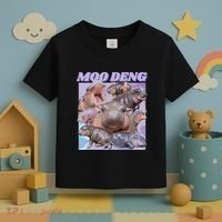 Baby Hippo Moo Deng Toddler T-Shirt thumb 3