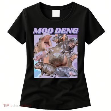 Baby Hippo Moo Deng Women's T-Shirt