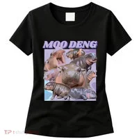 Baby Hippo Moo Deng Women's T-Shirt thumb 0