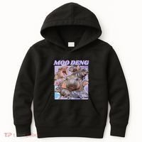 Baby Hippo Moo Deng Kids Hoodie thumb 0