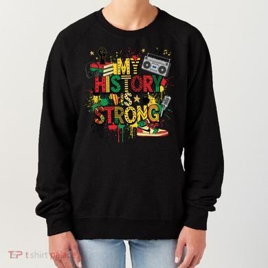 Black History Month Collage Women's Sweatshirt
