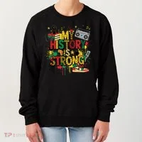 Black History Month Collage Women's Sweatshirt thumb 0