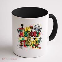 Black History Month Collage Coffee Mug thumb 1
