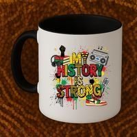 Black History Month Collage Coffee Mug thumb 2