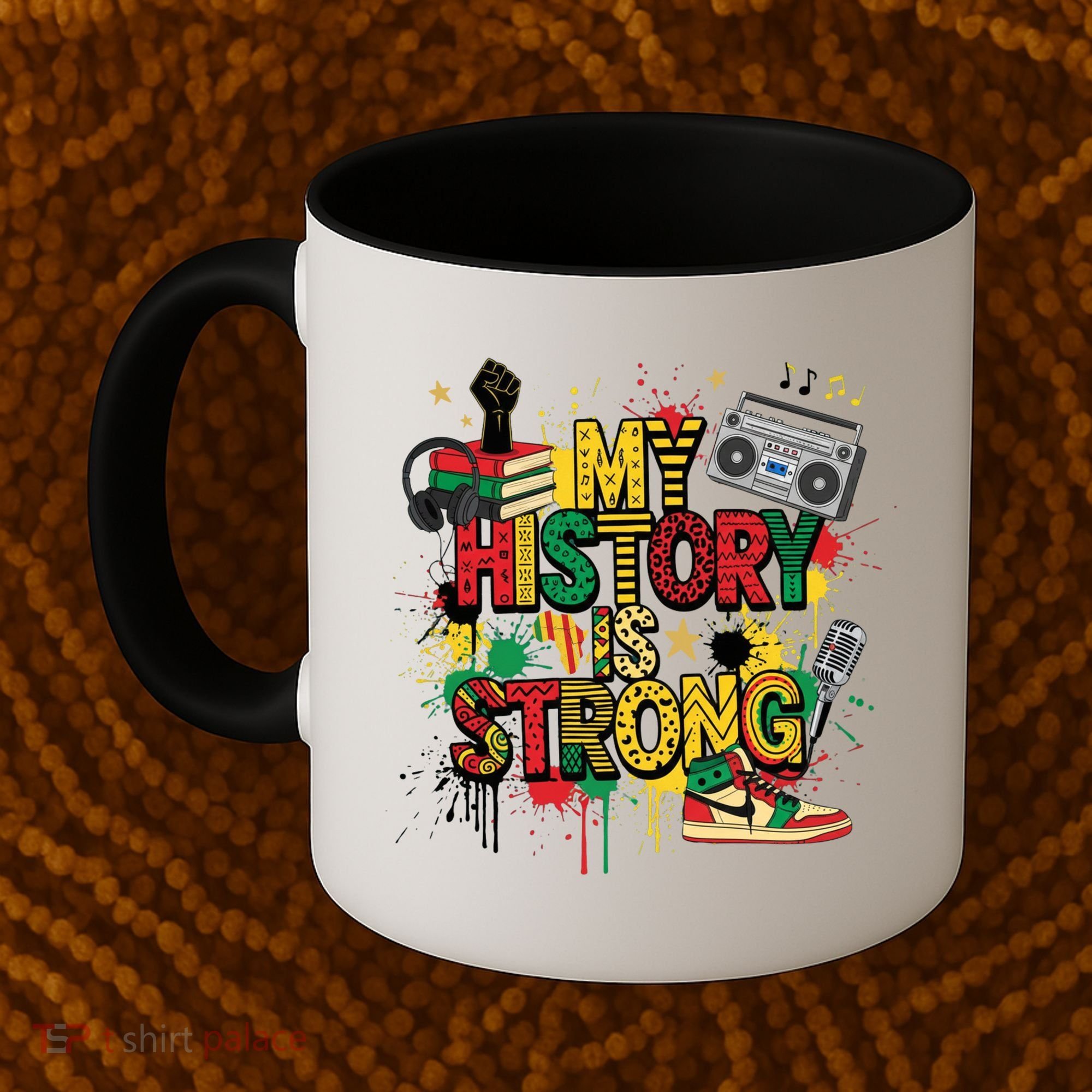 Black History Month Collage Coffee Mug