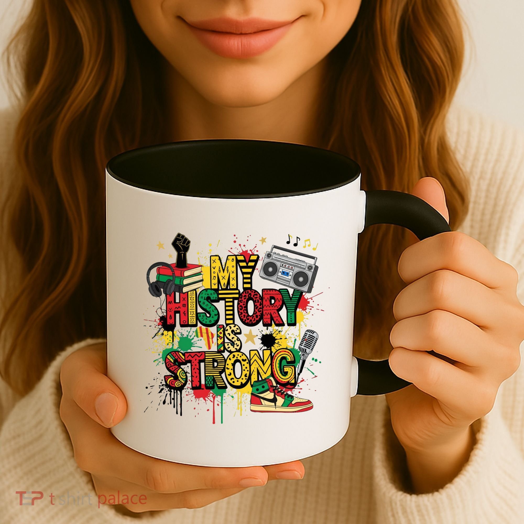 Black History Month Collage Coffee Mug
