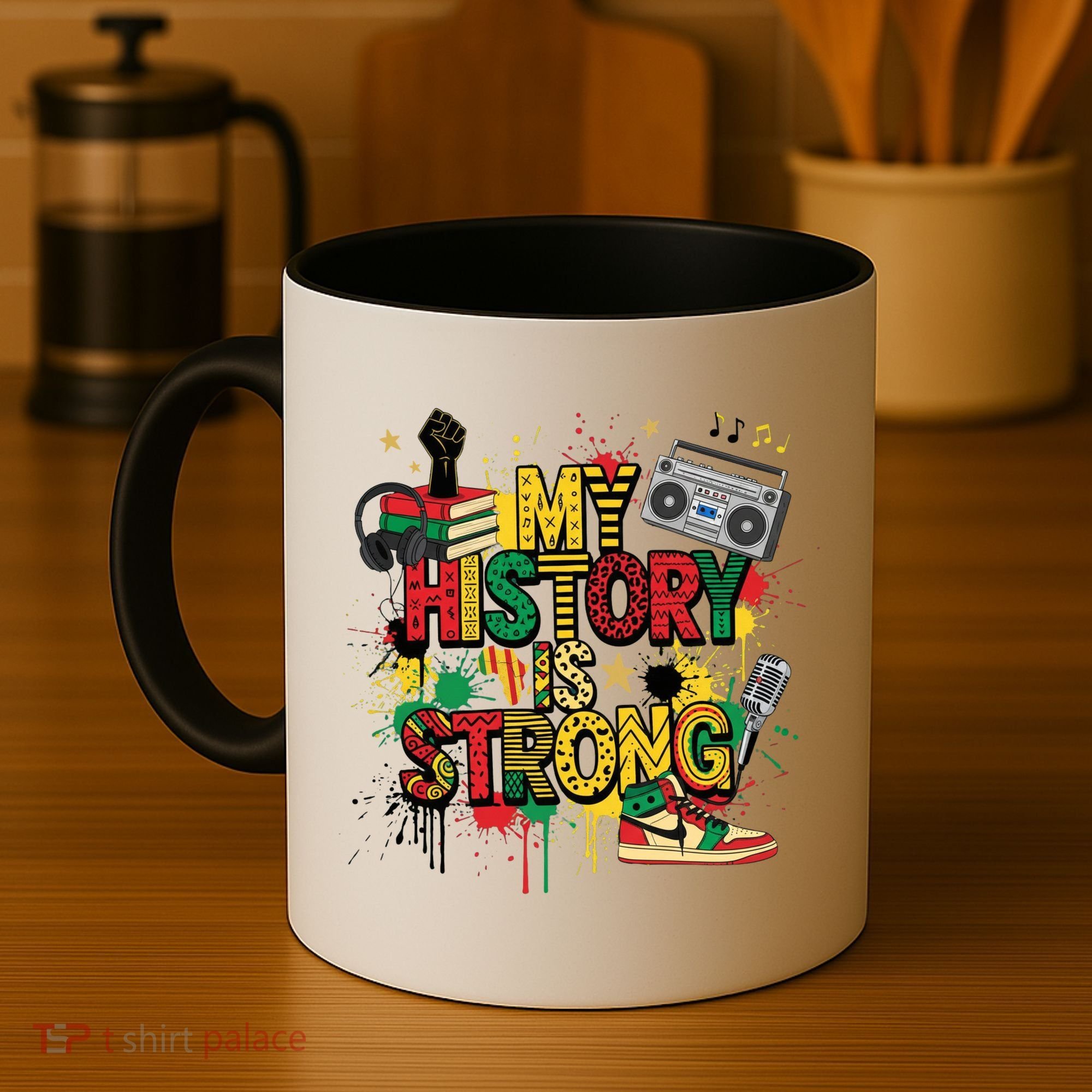 Black History Month Collage Coffee Mug