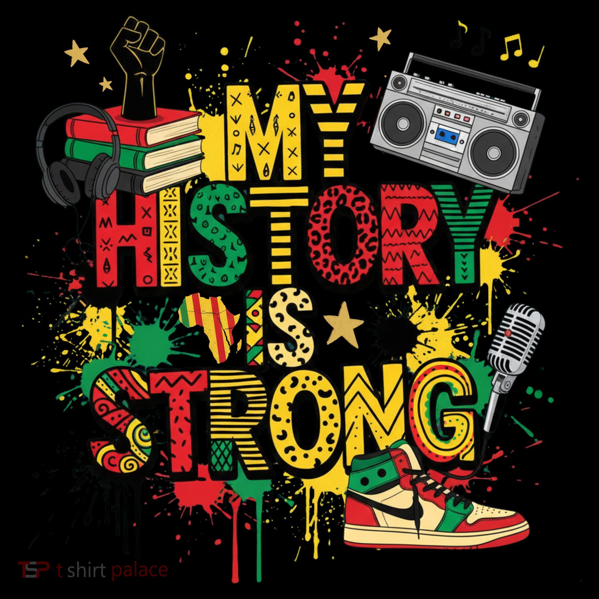 Black History Month Collage Women's Hoodie