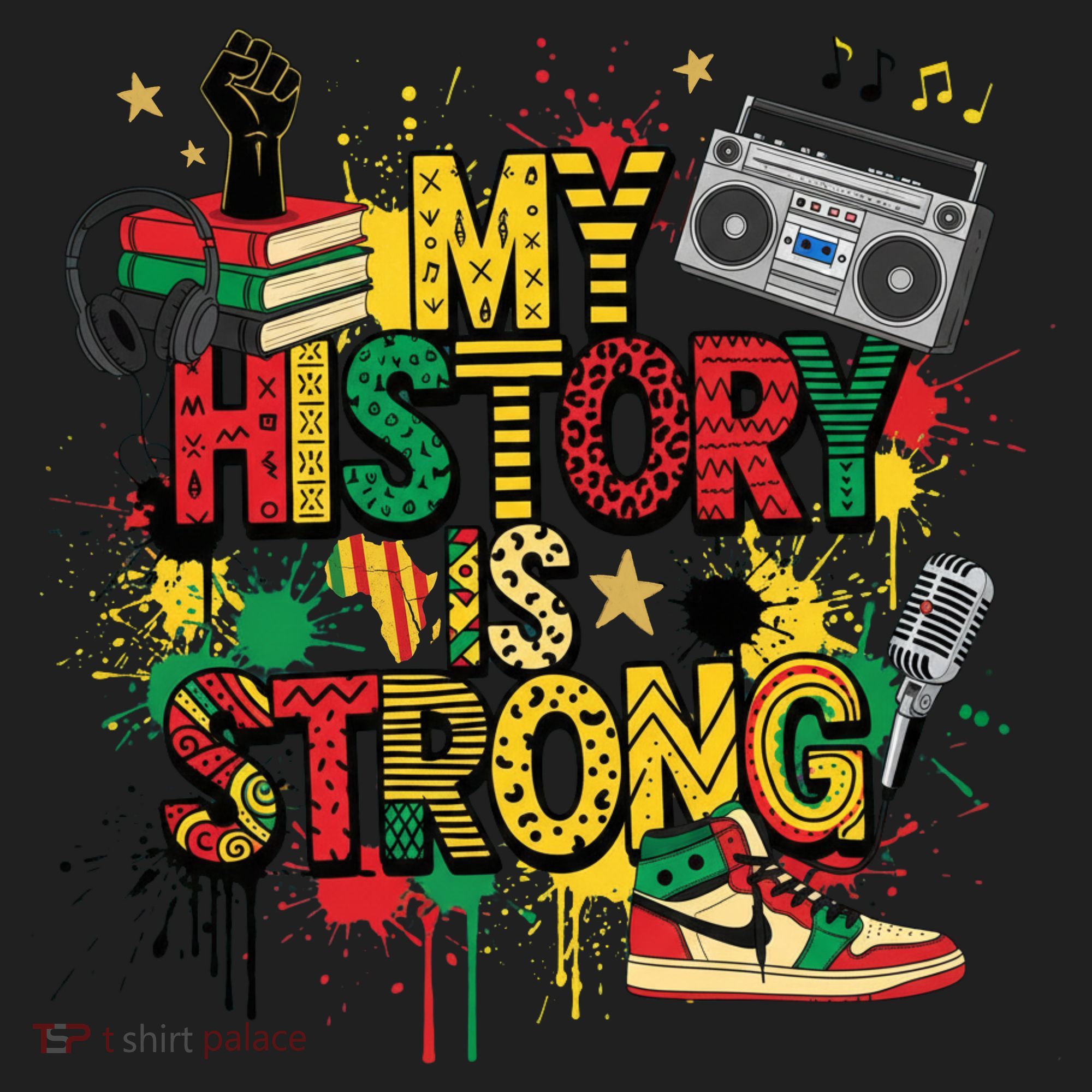 Black History Month Collage Tumbler