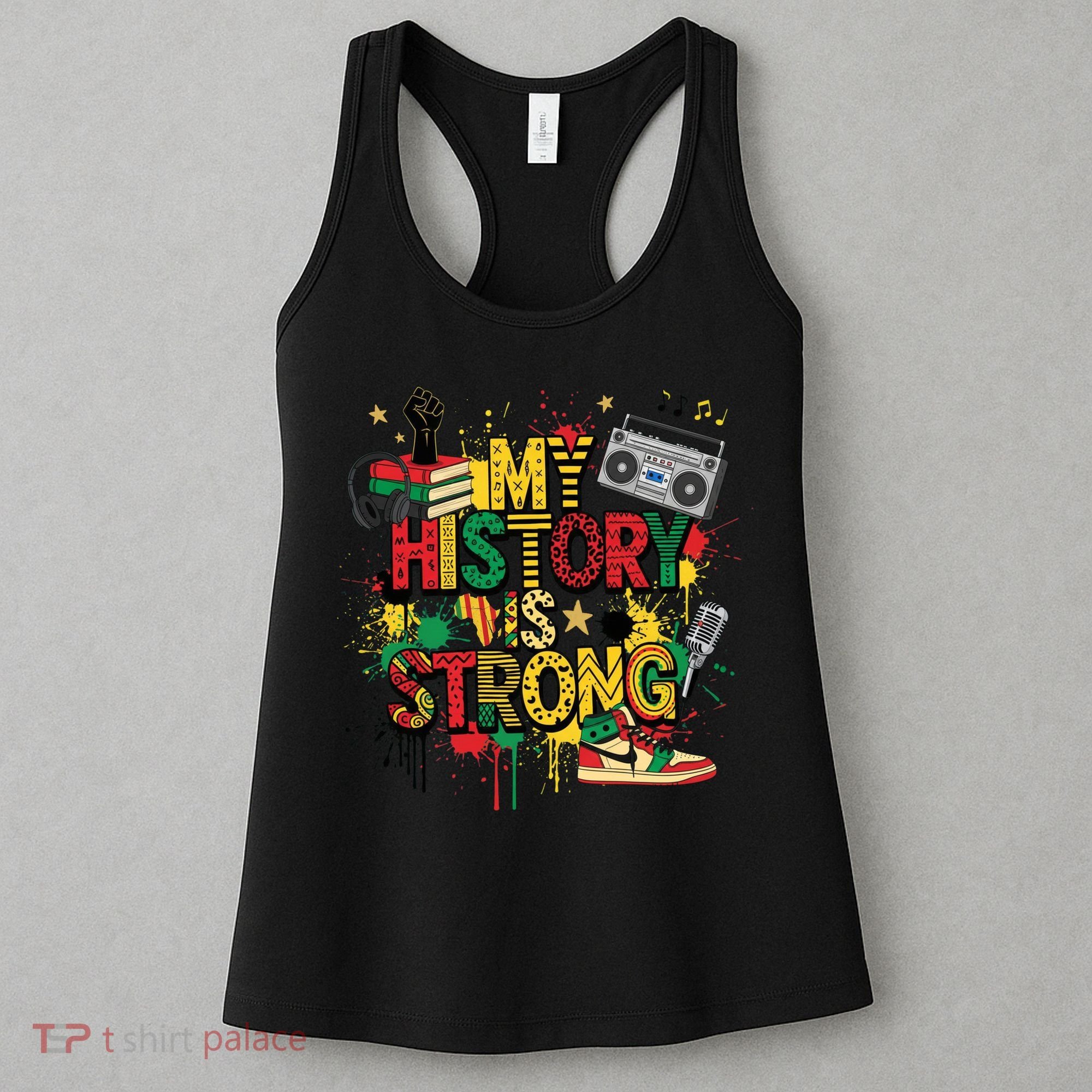 Black History Month Collage Women's Tank Top