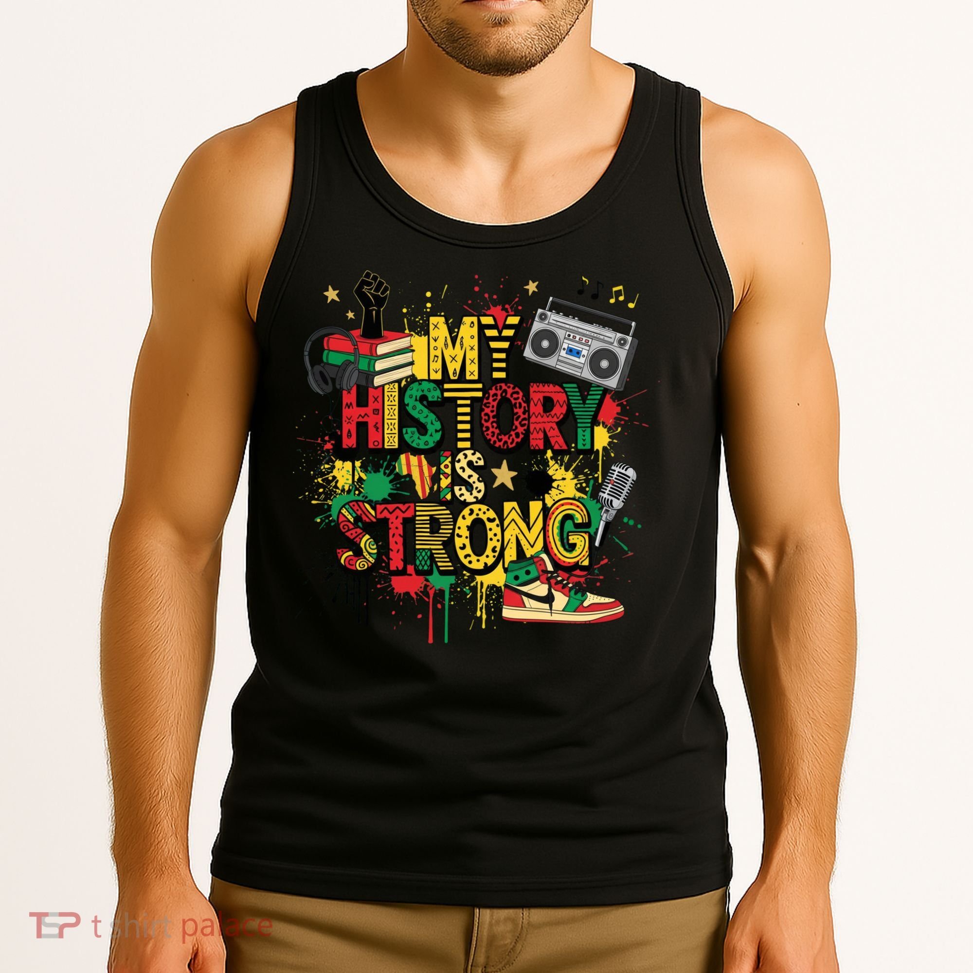 Black History Month Collage Tank Top
