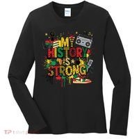 Black History Month Collage Women's Long Sleeve Shirt thumb 0