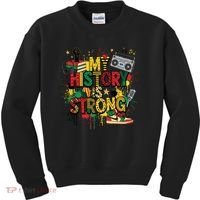Black History Month Collage Kids Sweatshirt thumb 0