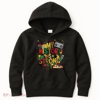 Black History Month Collage Kids Hoodie thumb 0