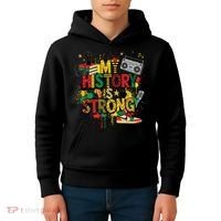 Black History Month Collage Kids Hoodie thumb 4
