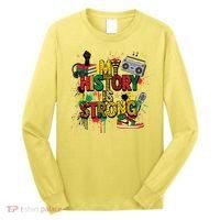 Black History Month Collage Long Sleeve Shirt thumb 0