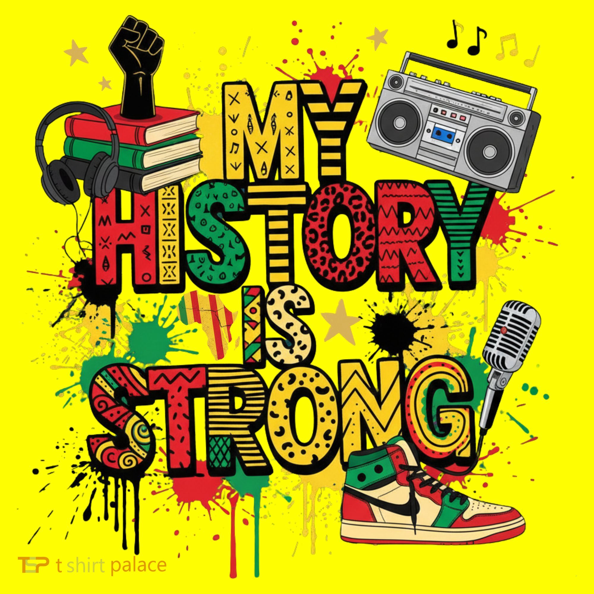 Black History Month Collage Toddler T-Shirt
